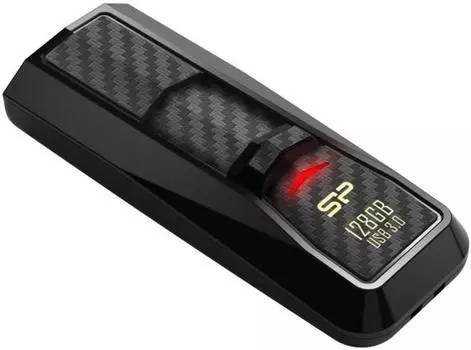 USB флешка Silicon Power Blaze B50 128Gb Black (SP128GBUF3B50V1K) USB 3.0 / 90 Мб/с / 45 Мб/с