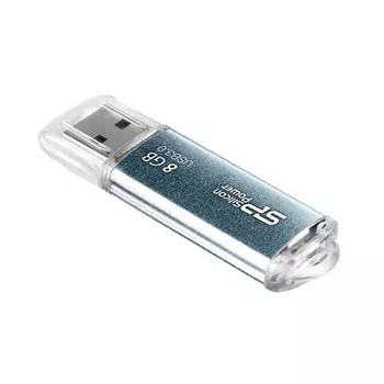 Внешний накопитель 8GB USB Drive <USB 3.0 Silicon Power Marvel M01 Blue (SP008GBUF3M01V1B)