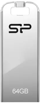 USB флешка Silicon Power Touch T03 64Gb Silver (SP064GBUF2T03V1F) USB 2.0 / 15 Мб/с / 8 Мб/с