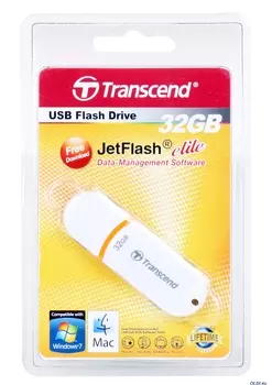 USB флешка Transcend JetFlash 330 32Gb White (TS32GJF330)