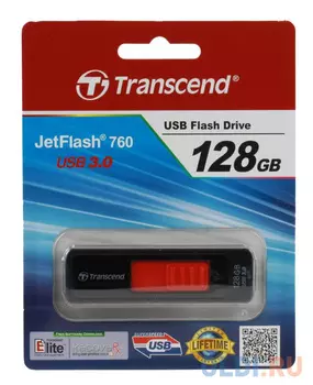 Внешний накопитель 128GB USB Drive <USB 3.0 Transcend 760 (TS128GJF760)