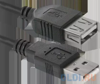 USB кабель USB02-10 USB2.0 AM-AF, 3.0м