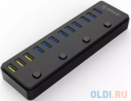 USB-концентратор Orico P12-U3 (черный)