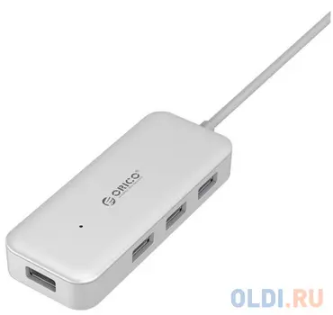 USB-концентратор Orico TC4U-U3 (серебристый),