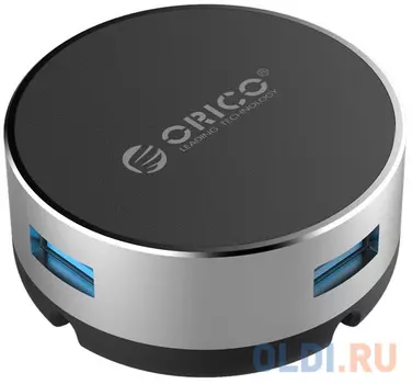 USB-концентратор подставка под ноутбук Orico ANS1-SV (серебристый)