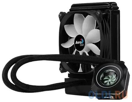 Устройство охлаждения(кулер) Aerocool Watercooler Pulse L120 F Soc-FM2+/AM2+/AM3+/AM4/1150/1151/1155/2011/ 4-pin 11-32dB Al+Cu 200W 756gr LED Ret