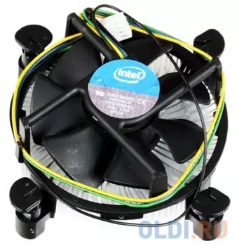 Устройство охлаждения(кулер) Intel E41759 Soc-1200/1150/1151/1155 4-pin 18-38dB Al+Cu 95W 240gr Bulk