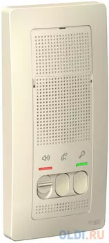 Устройство переговорное SCHNEIDER ELECTRIC BLNDA000012 домофон blanca настен. монтаж 4.5В молоч.
