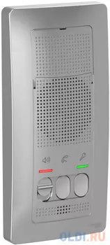 Устройство переговорное SCHNEIDER ELECTRIC BLNDA000013 домофон blanca настен. монтаж 25В алюм.