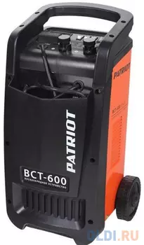 Устройство пуско-зарядное PATRIOT BCT-600 Start 220В±15% 3300Вт 12/24В з/п88.0/500А 120-900А/ч 25к