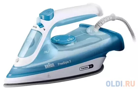 Утюг Braun FI3144BL, 2400Вт, голубой/белый [0127408002]