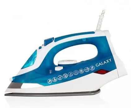 Утюг Galaxy GL6118 Blue 2200 Вт, 300 мл, 180 г/мин