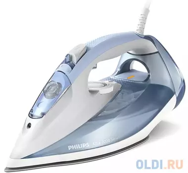 Утюг Philips DST7011/20 2600Вт светло-синий/серый