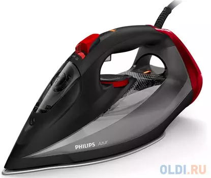 Утюг Philips GC4567/80 2600Вт чёрный красный