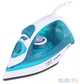 Утюг Starwind SIR6720 1800Вт зеленый/белый