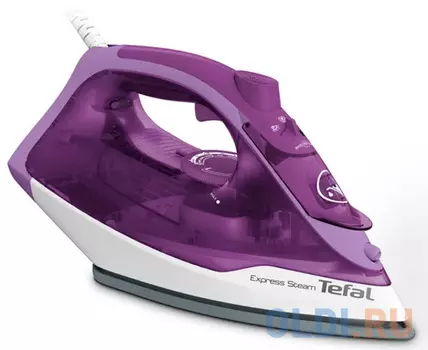 Утюг Tefal FV2836E0 2400Вт белый сиреневый