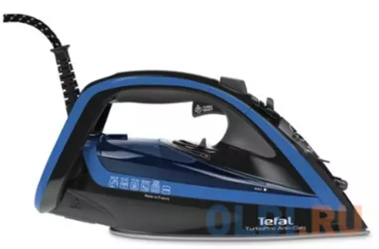 Утюг Tefal FV5648E0 2600Вт синий чёрный