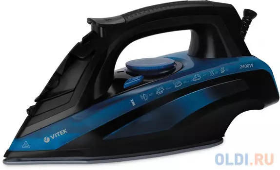 Утюг Vitek VT-8327, 2400Вт, черный