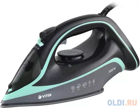 Утюг Vitek VT-8335, 2600Вт, черный