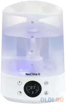 Увлажнитель воздуха Neoclima NHL-400E 28Вт (ультразвуковой) белый