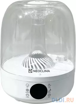 Увлажнитель воздуха Neoclima NHL-4W 26Вт (ультразвуковой) белый
