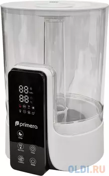 Увлажнитель воздуха ультразвуковой PRIMERA HUP-R3155-TA, 5.5л, белый/черный