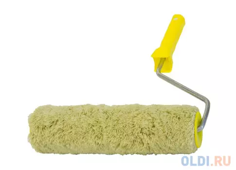 ВАЛИК ПОЛИАКРИЛ ФАСАДНЫЙ D48/250 ММ (ВОРС 18 ММ) БЮГЕЛЬ 8 ММ (В СБОРЕ) (1/36) "KRAFOR" 008-0250