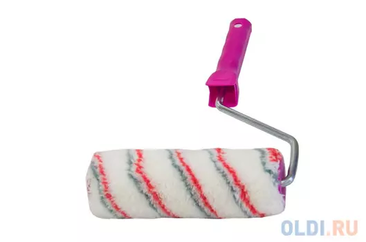 ВАЛИК ПОЛИАМИД ПРОФИ D48/250 ММ (ВОРС 12 ММ) БЮГЕЛЬ 8 ММ (В СБОРЕ) (1/36) "KRAFOR" 014-0250