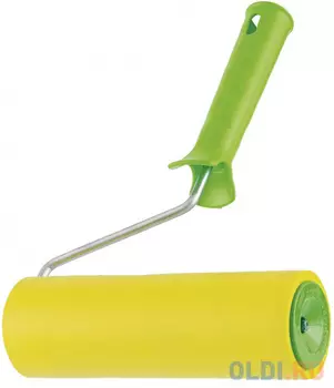 Валик прижимной резиновый с ручкой, 180 мм, D ручки - 6 мм// Сибртех