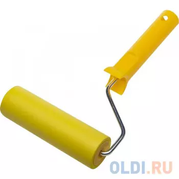 Валик прижимной STAYER "MASTER" 0391-15 в сборе, резиновый, бюгель 6мм, 44x150мм