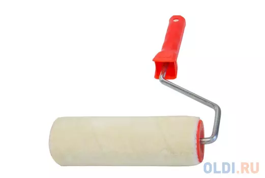 ВАЛИК ВЕЛЮР ДЛЯ ЛАКА D48/250 ММ (ВОРС 4 ММ) БЮГЕЛЬ 8 ММ (В СБОРЕ) (1/36) "KRAFOR" 010-0250