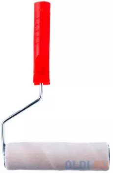 Валик "ВЕЛЮР" PRO, 180 мм, ворс 4 мм, D 40 мм, D ручки - 6мм, шерсть 50%, полиакрил 50%// MTX