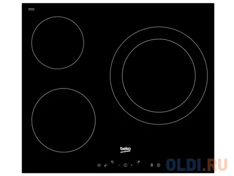 Варочная панель электрическая Beko HIC 63401 T черный