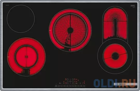 Варочная панель электрическая Bosch PKC845FP1D черный