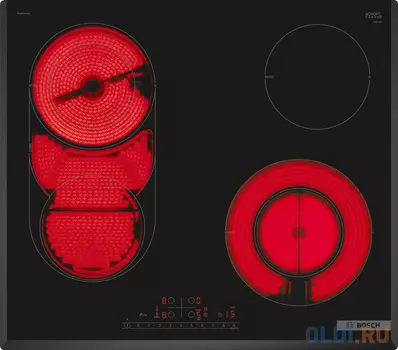 Варочная панель электрическая Bosch PKM651FP2E черный
