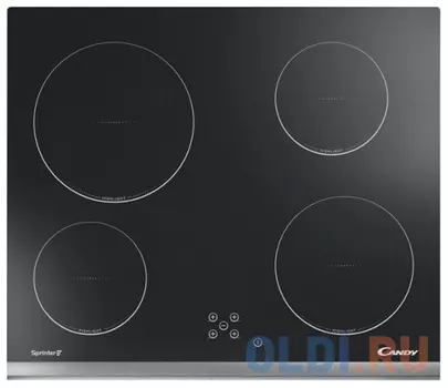 Варочная панель электрическая Candy CH64XB черный