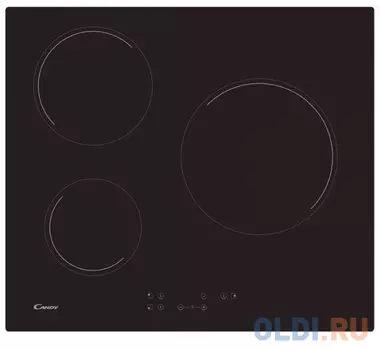 Варочная панель электрическая Candy CH 63 CT черный