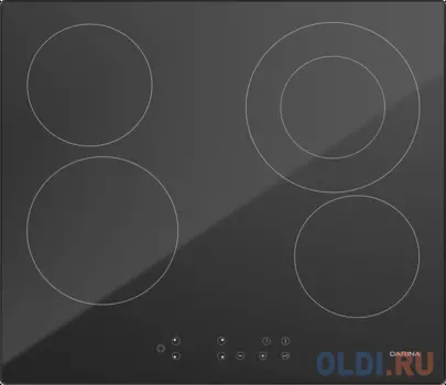 Варочная панель электрическая Дарина 4P E326 черный