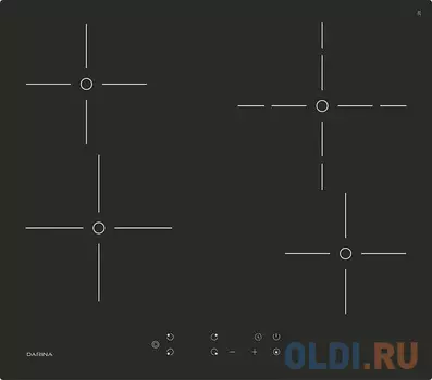 Варочная панель электрическая DARINA PL E326 B черный