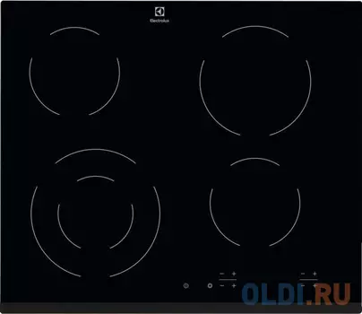 Варочная панель электрическая Electrolux EHF6241FOK черный