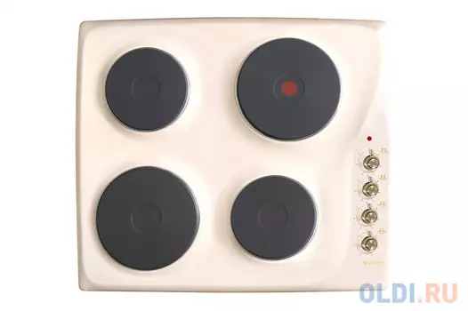 Варочная панель электрическая Gefest 3210 К55 бежевый