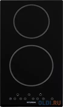 Варочная панель электрическая Hyundai HHE 3250 BG черный