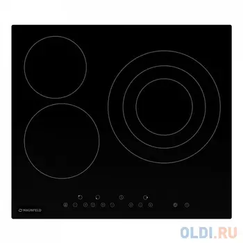 Варочная панель электрическая Maunfeld EVCE.593.T-BK черный