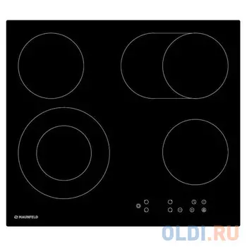 Варочная панель электрическая Maunfeld EVCE.594.SM.D-BK черный