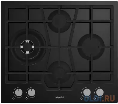 Варочная панель газовая Ariston HG 62FD/BK черный