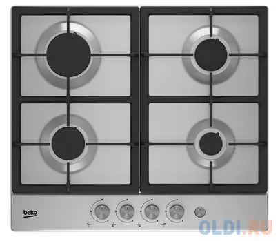 Варочная панель газовая Beko 64235 SX серебристый