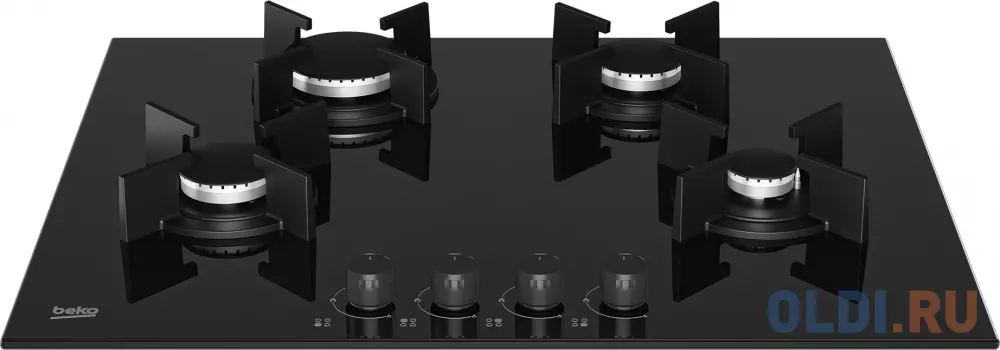 Варочная панель газовая Beko HING642202SB черный