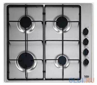 Варочная панель газовая Beko HIZG64125X нержавеющая сталь