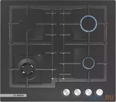 Варочная панель газовая Bosch PNH6B6O92R черный