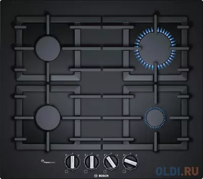 Варочная панель газовая Bosch PPP6A6B90 черный